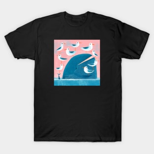 Whale Gulls T-Shirt